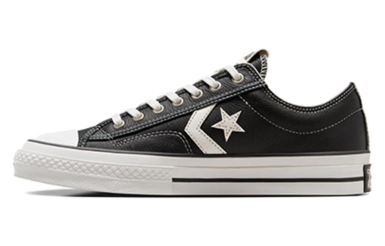 Converse Star Player 76 Fall Leather Black White