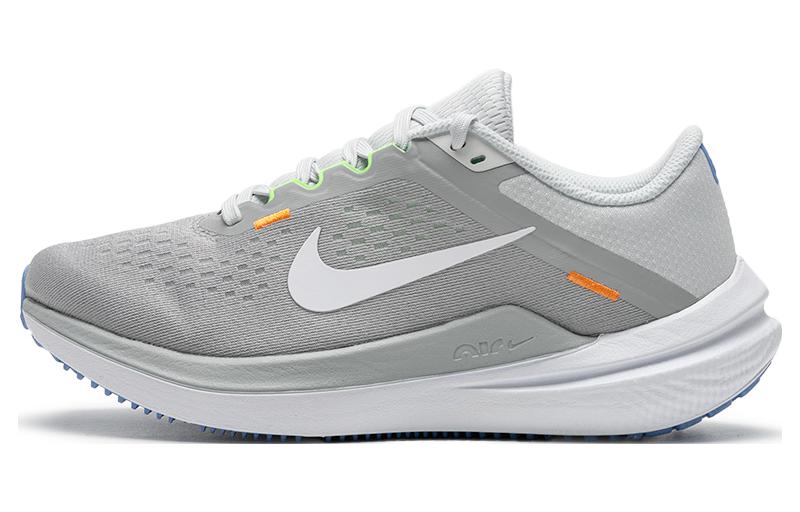 Nike Air Winflo 10 Беговые кроссовки Низкие Серый Белый Женские