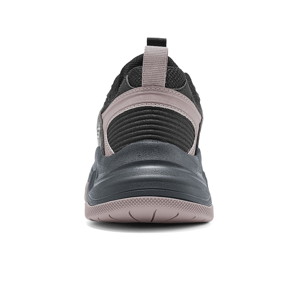 Skechers DLITES Abrasion Resistant Breathable Low Top Chunky Sneakers Women's Black