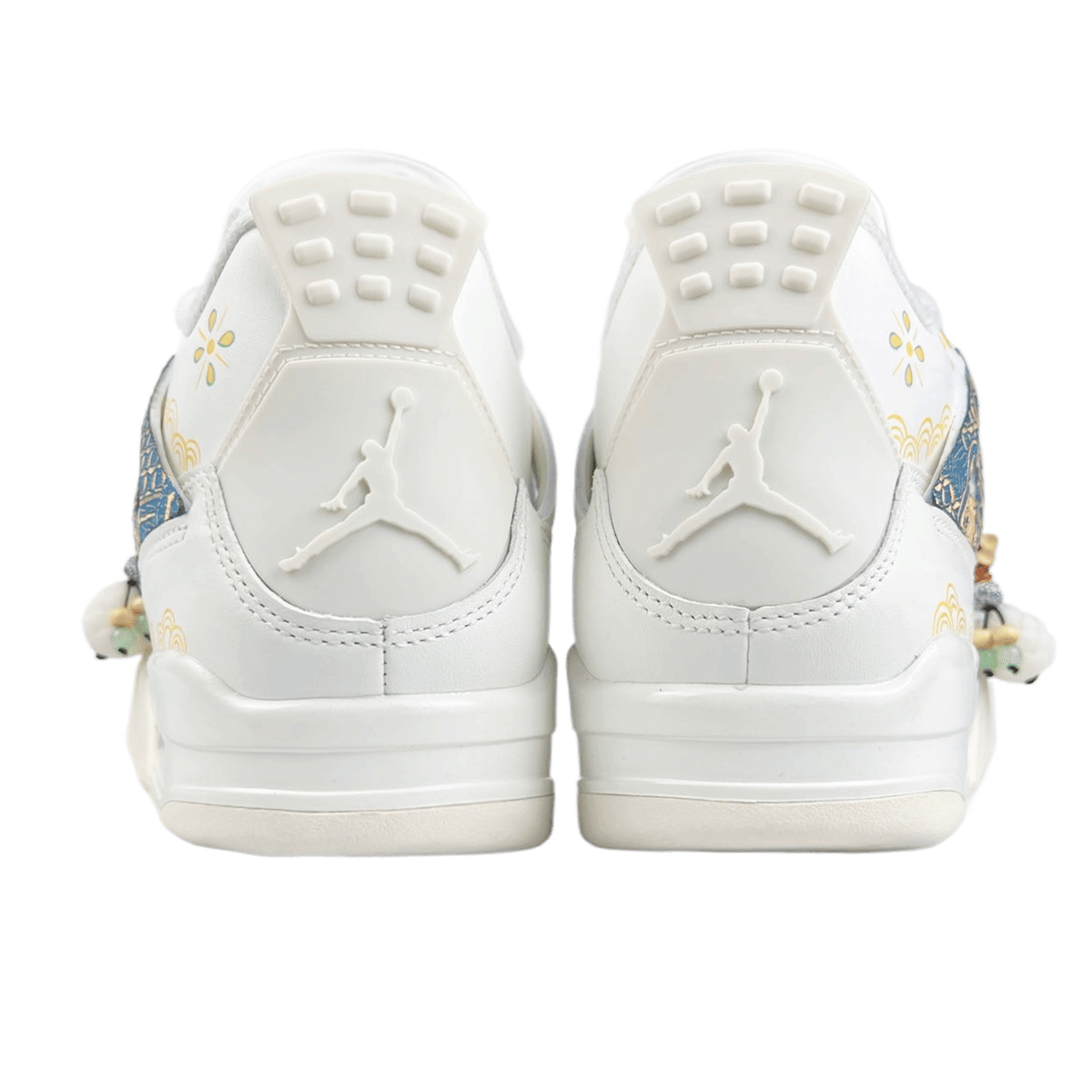 Jordan Jordan Air Wear-Resistant Mid-Top Vintage Basketball Shoes Women's White купить в интернет-магазине Yoocart с быстрой доставкой по России.