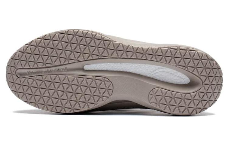 LiNing Cloud Travel Fluffy Cushioned Anti-Slip And Wear-Resistant Lightweight Low-Top Sports Casual Shoes Women's Gray