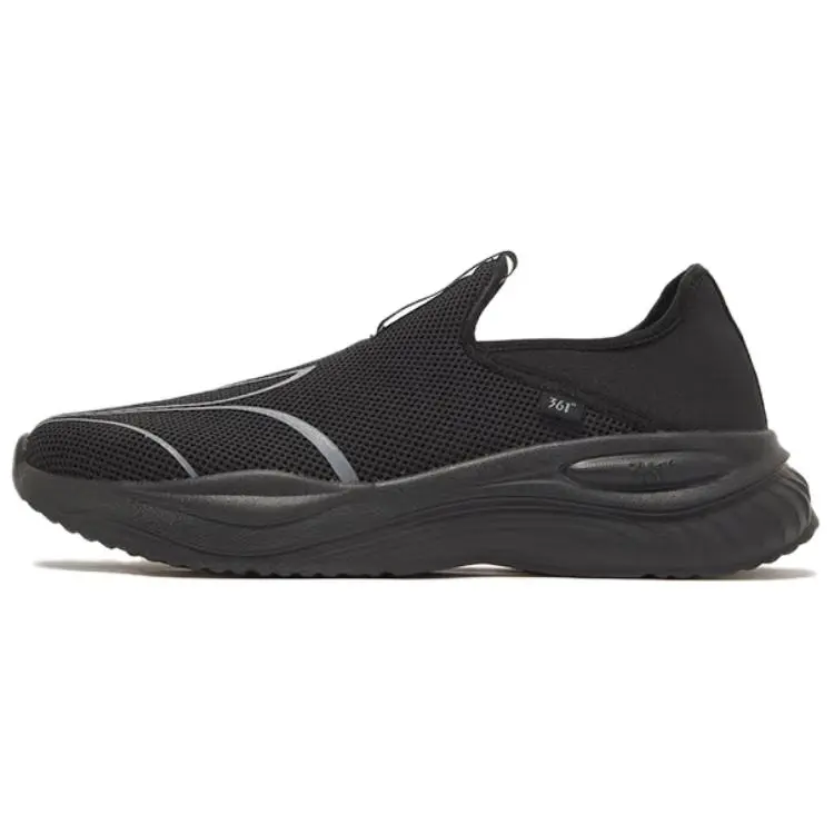 361° Abrasion Resistant Slip Resistant Low Top Casual Shoes Men's Black