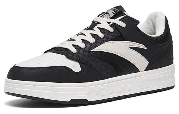 Anta Wear resistant And Lightweight Low Top Skateboard Shoes Men's Black White купить в интернет-магазине Yoocart с быстрой доставкой по России.