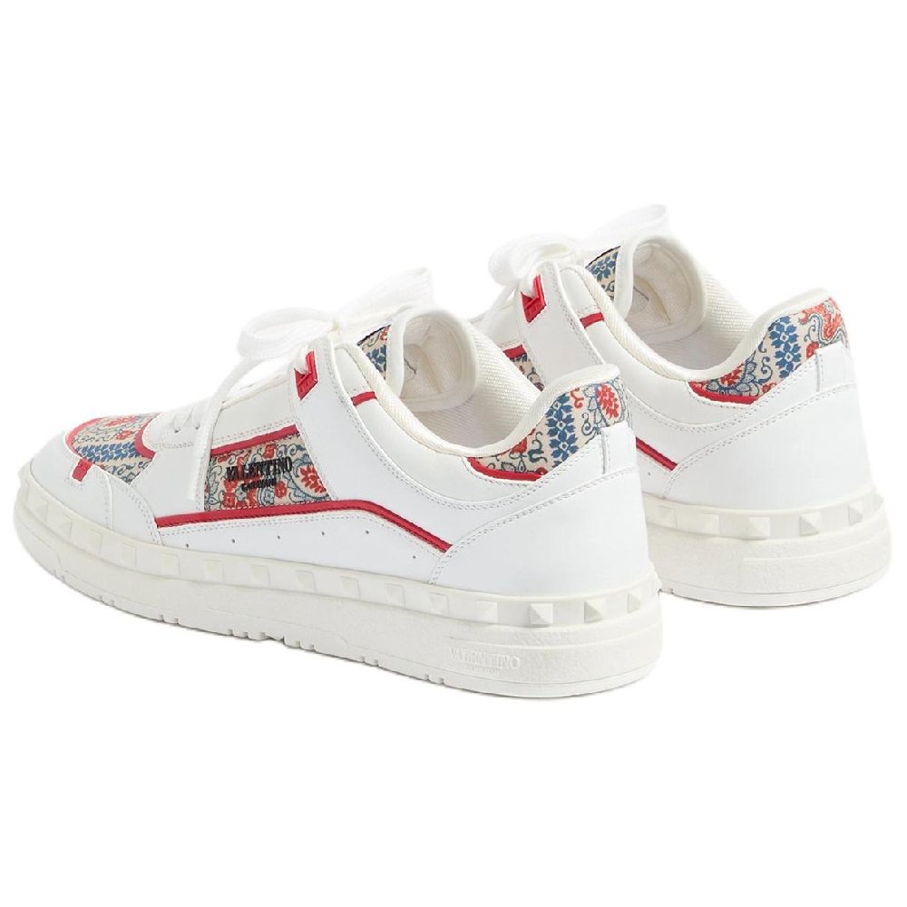 Valentino Low Top Skateboard Shoes Men's White