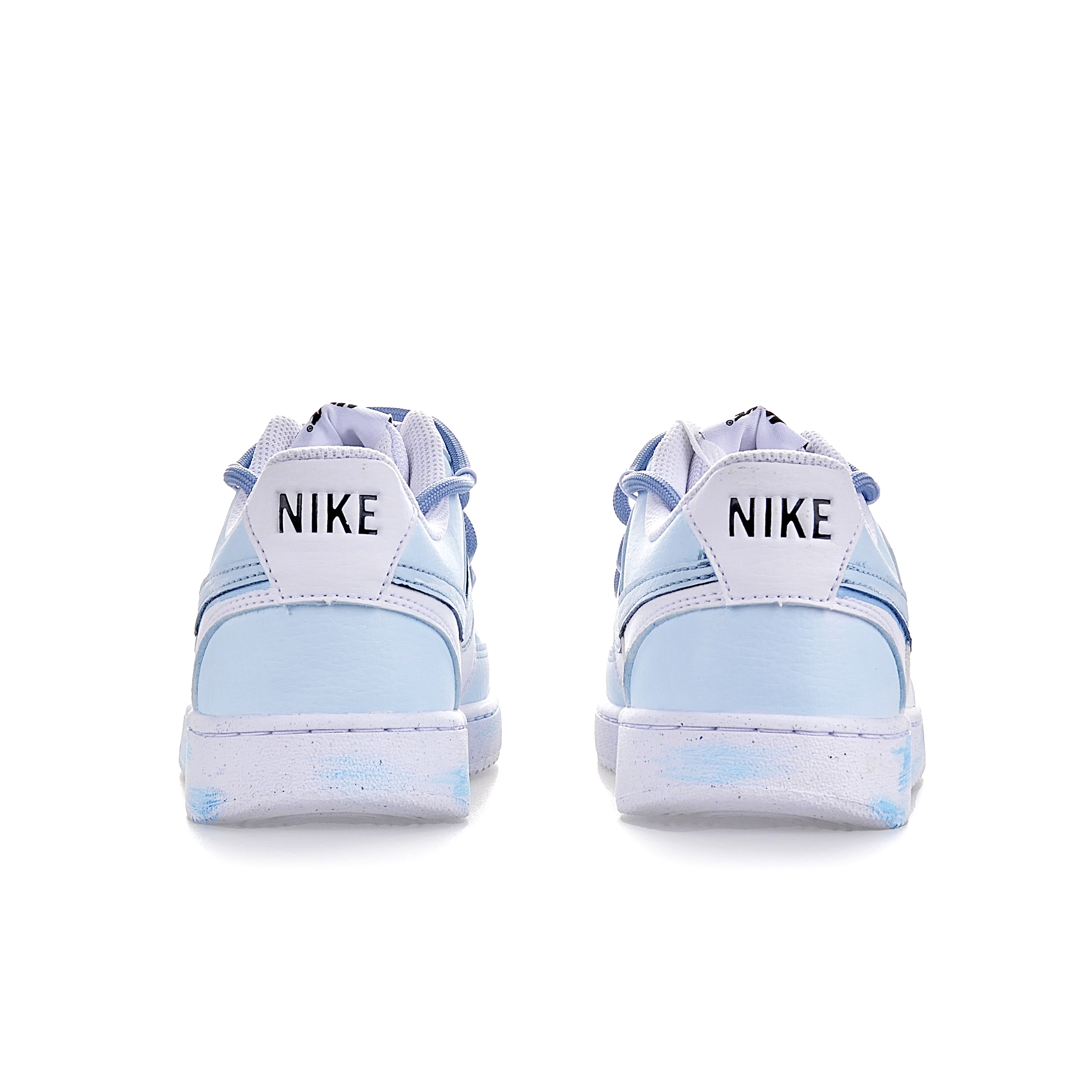 Nike Court Vision 1 Ice Blue Snowfield Hey!u! Anti-Slip Wear-Resistant Low-Top Skateboard Shoes Men's White Blue купить в интернет-магазине Yoocart с быстрой доставкой по России.