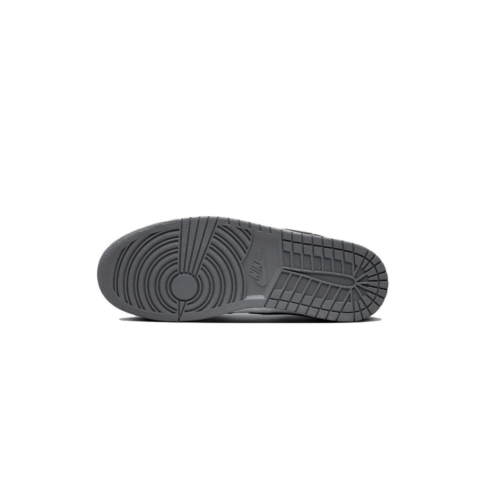 Jordan Air Jordan 1 Low 'Dogma' Low Top Vintage Basketball Shoes Unisex Gray Black