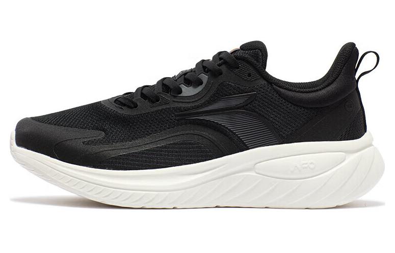 361° Durable Breathable Low Top Running Shoes Men's Black White