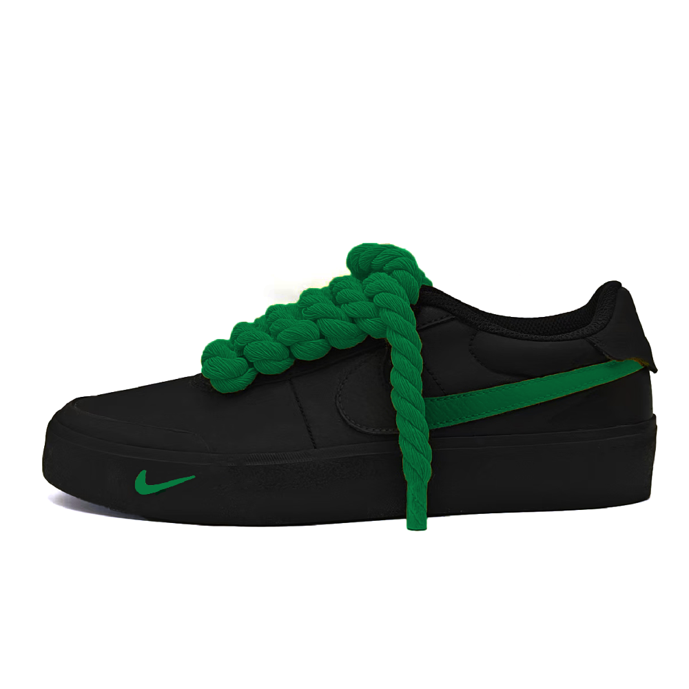 Nike Court Shot Non slip Lightweight Low Top Skateboard Shoes Men's Green