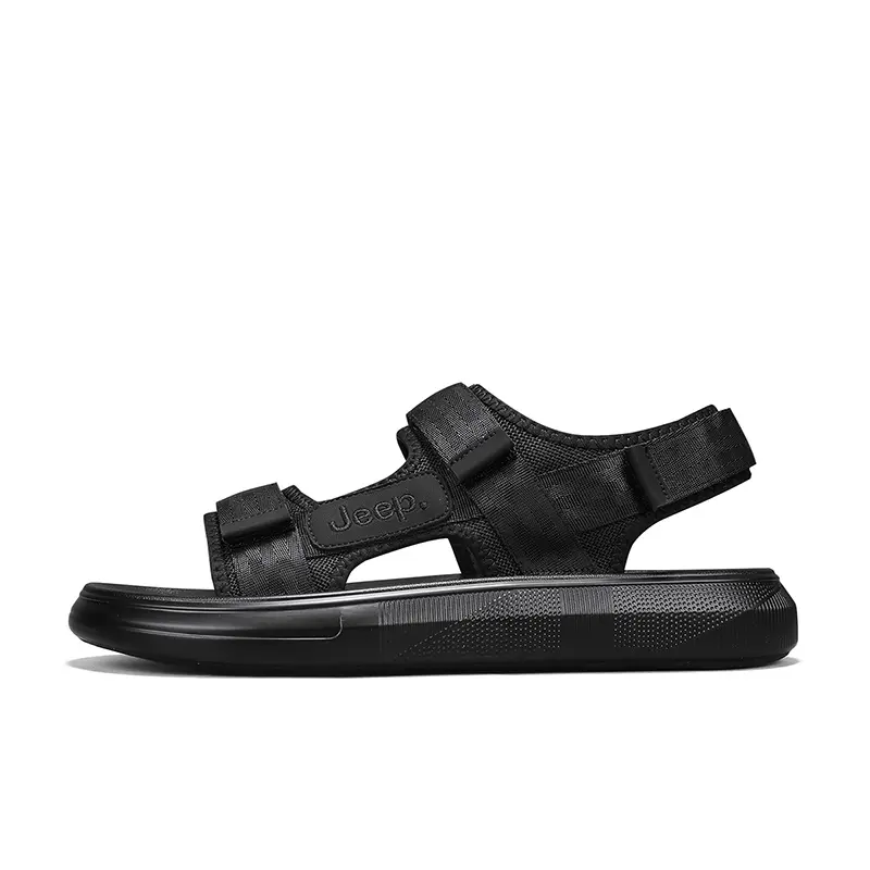 Jeep Beach Sandals Men's Black