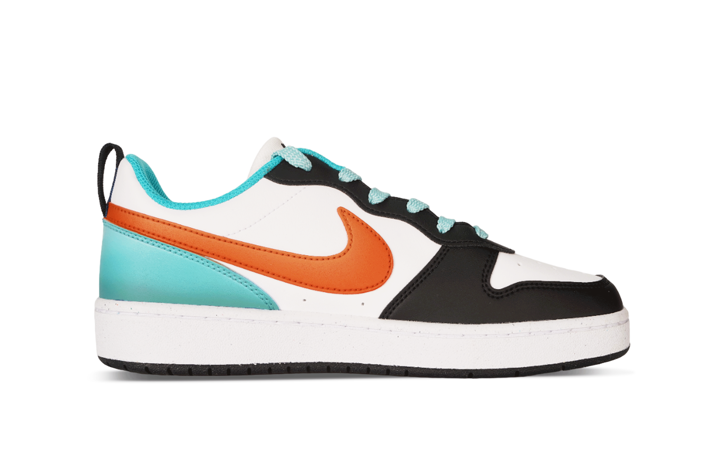 Nike Court Borough Low Top Skateboard Shoes GS Green Orange купить в интернет-магазине Yoocart с быстрой доставкой по России.