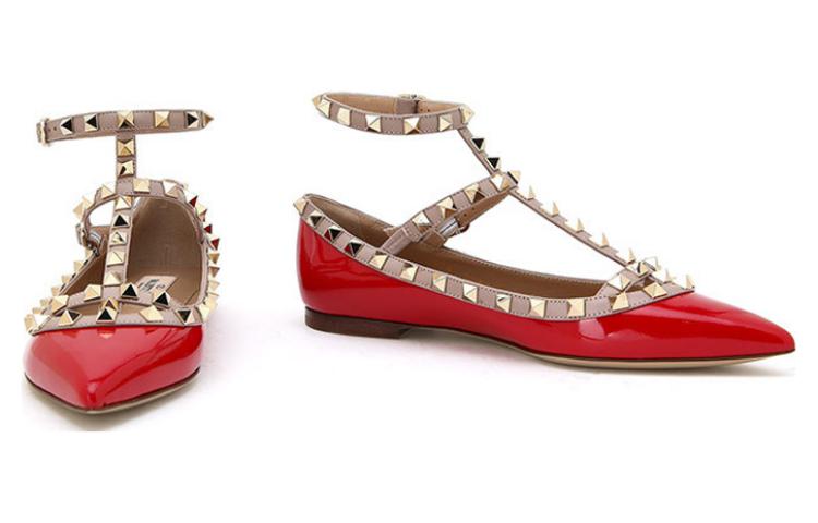 Valentino GARAVANI Casual Single Shoes Women's Red