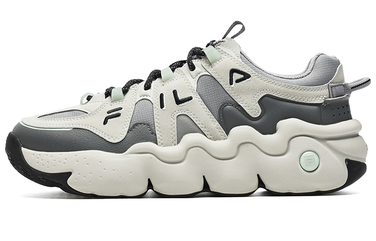 FILA Panini Basketball Shoes 'White Grey'