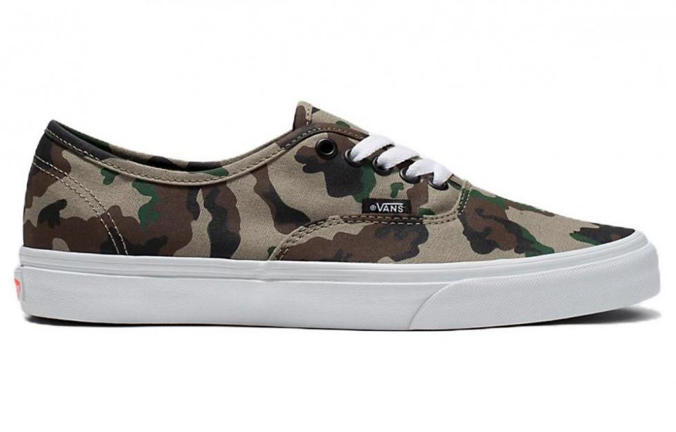 Authentic Vans 'Olive Camo'