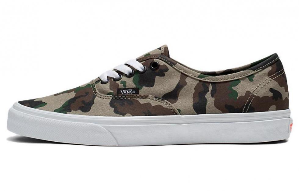 Authentic Vans 'Olive Camo'