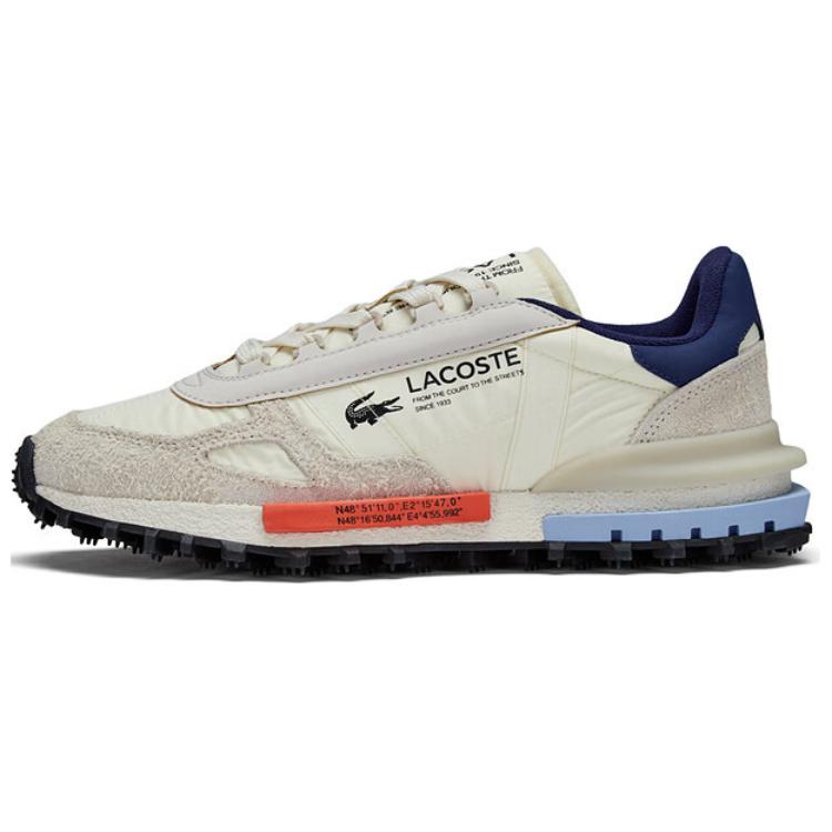LACOSTE Low-Top Casual Shoes Men's Beige