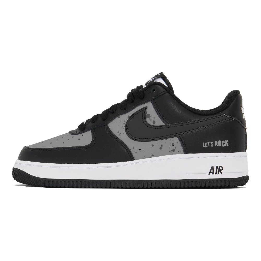 Nike Air Force 1 Skateboard Shoes Unisex Low-Top Black Gray Color
