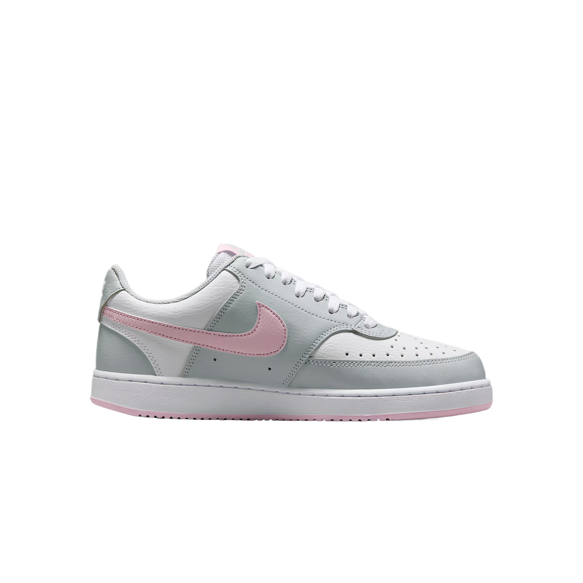 Nike Court Vision Low top Skateboard Shoes Women's Gray