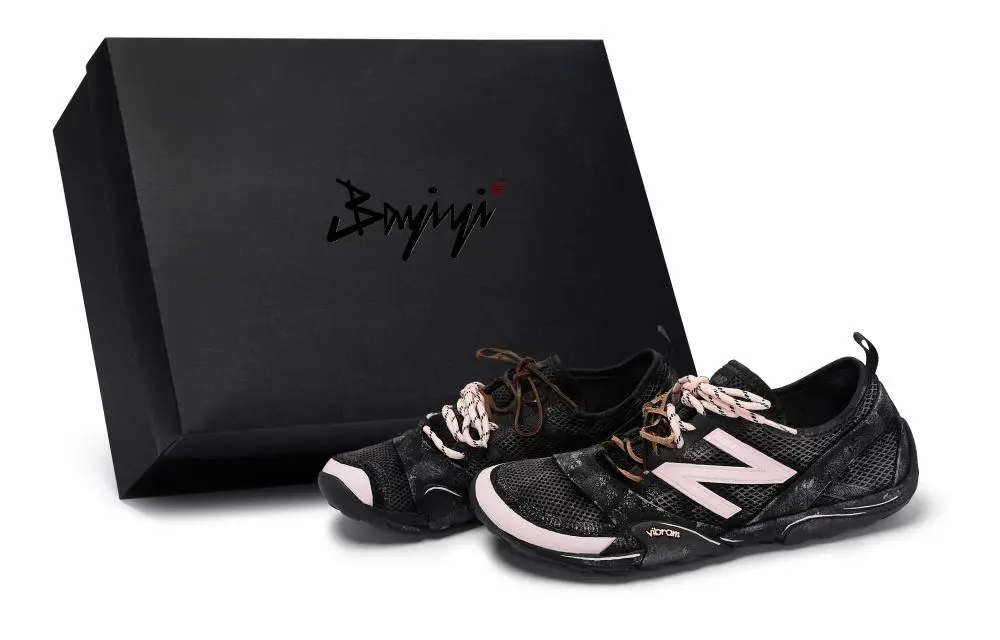 New Balance MT10 Abrasion Resistant Low top Running Shoes Men's Black Pink