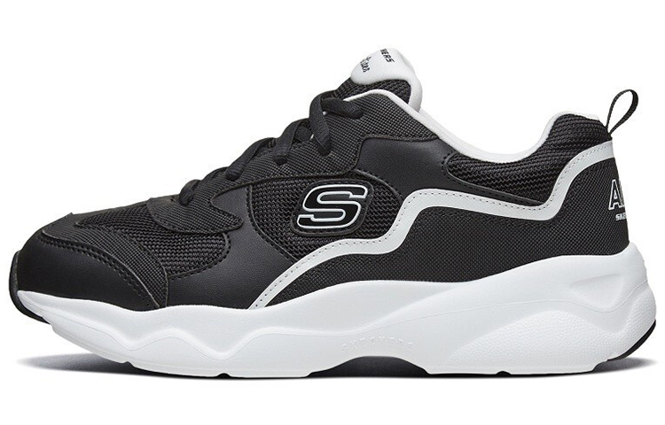 Skechers D'Lites Airy 'Black White' Women's