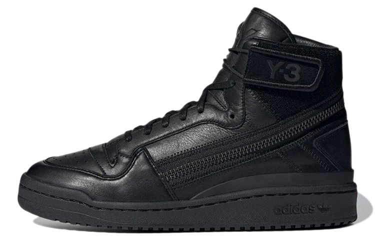 Y 3 Forum Hi Og Triple Black