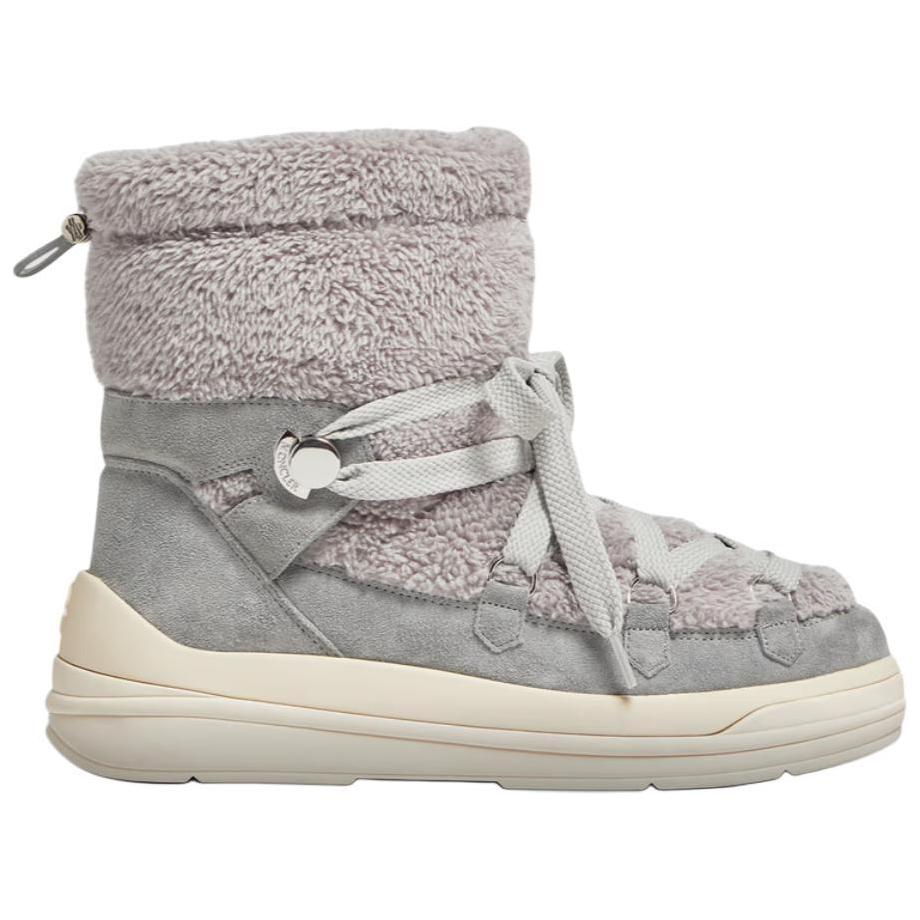 Moncler Insolu Short Snow Boots Women's Gray