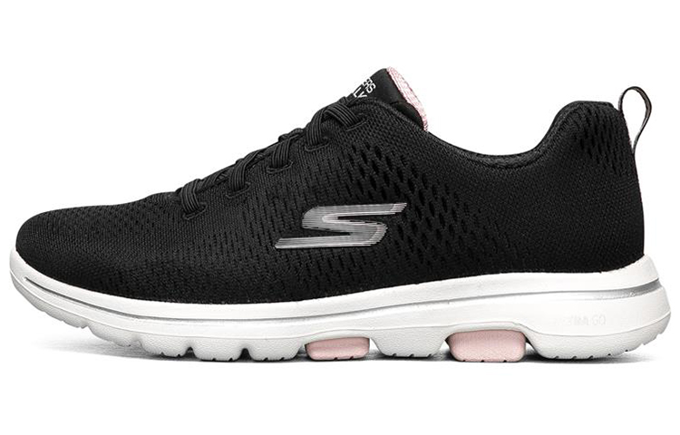 Skechers Go Walk 5 Wear-Resistant Low-Top Running Shoes Women's Black
