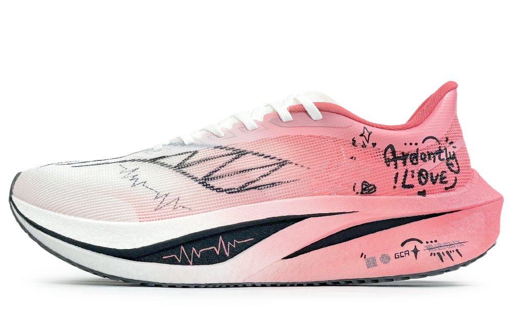 LiNing Feidian 4 Challenger Low-Top Running Shoes Men's Pink