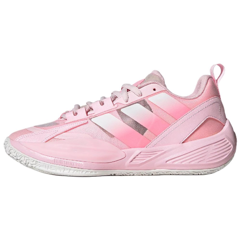 Adidas XENOBURST Breathable And Resilient Low Top Basketball Shoes Unisex Pink