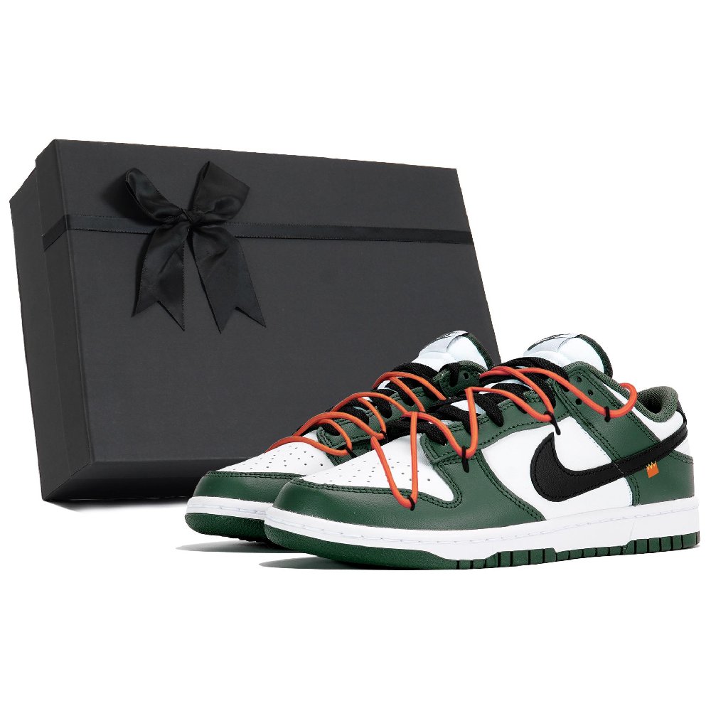 Nike Dunk Wear-Resistant Slip-Resistant Low-Top Skateboard Shoes Unisex Green