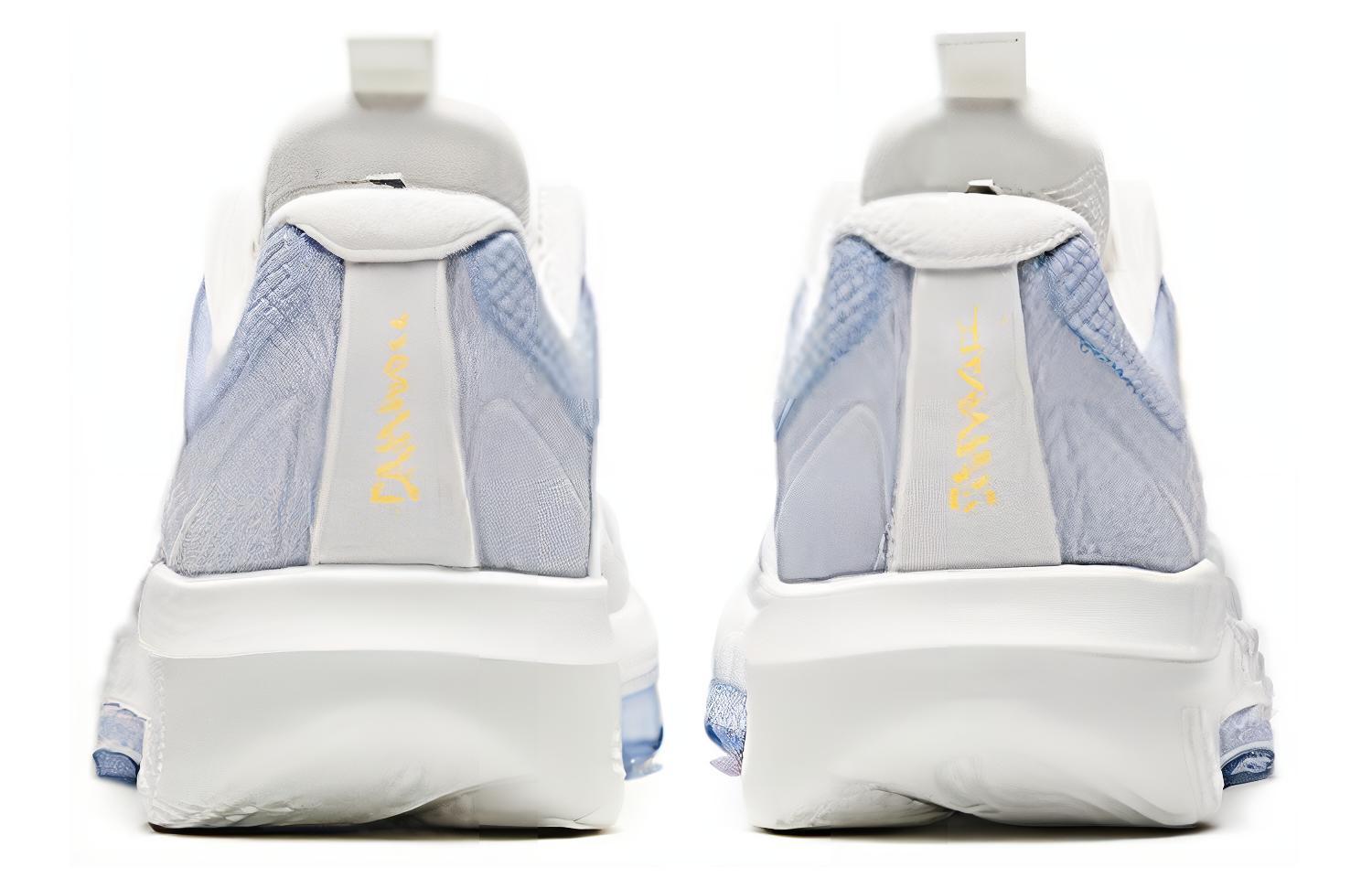 Anta Anti-Slip Wear-Resistant Low-Top Casual Shoes Women's White Blue купить в интернет-магазине Yoocart с быстрой доставкой по России.