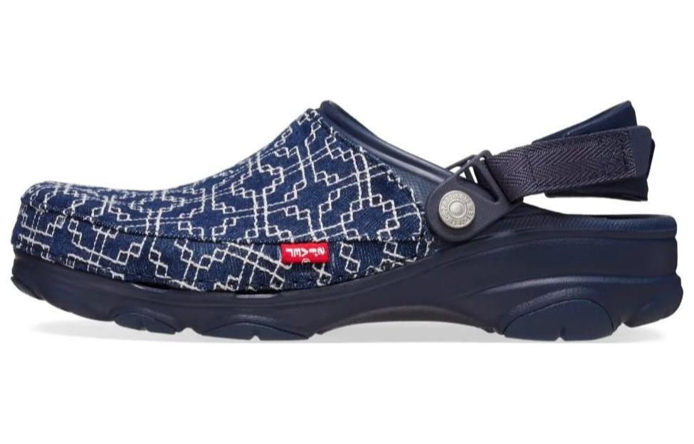 Crocs Classic All Terrain Clog Levi's Sashiko Dark Wash
