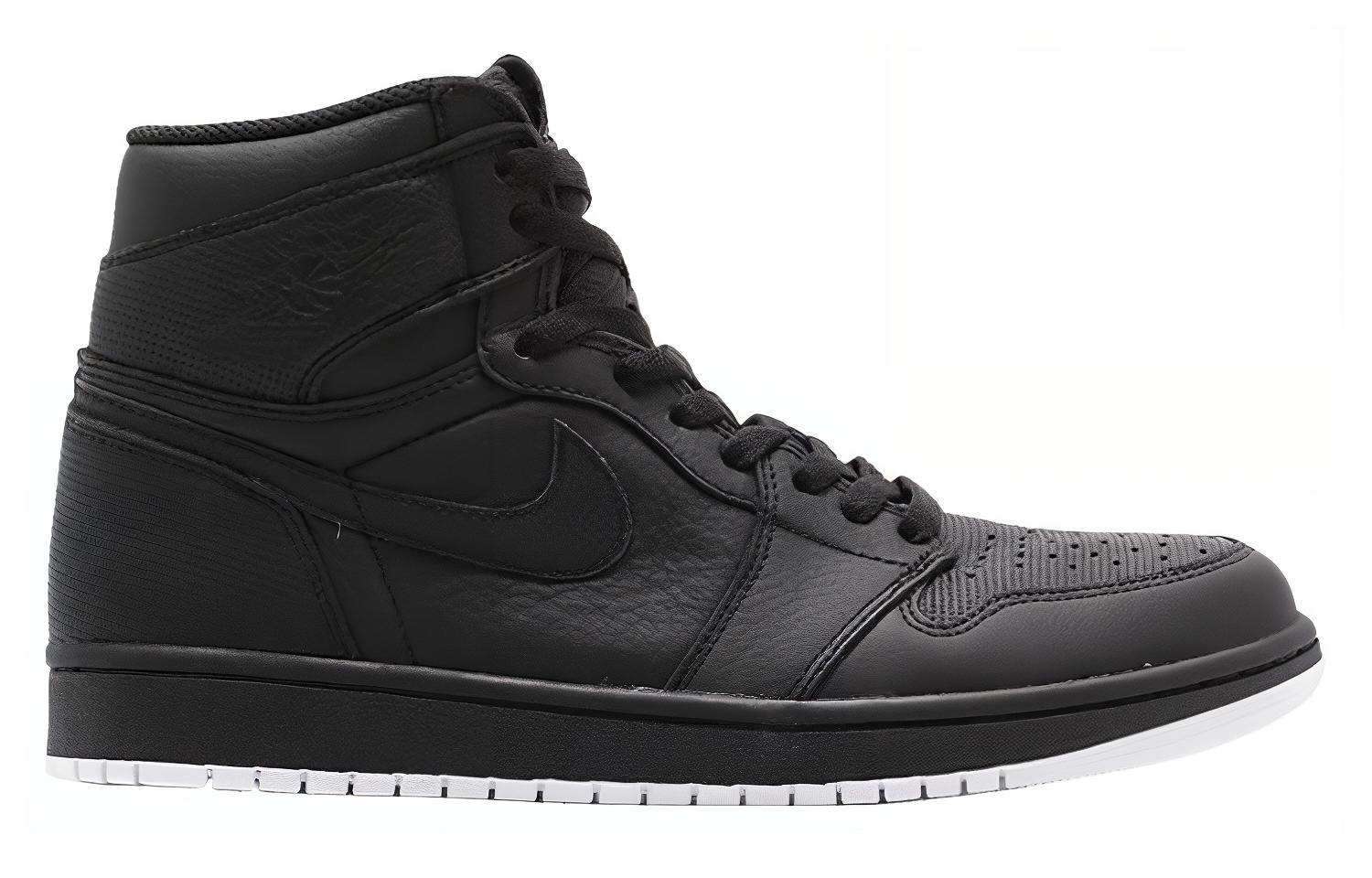 Jordan 1 Retro Black Perforated