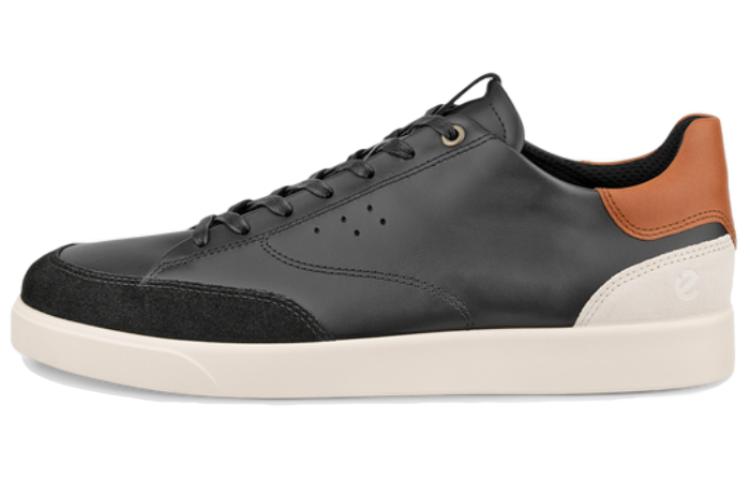 Ecco Low Top Skateboard Shoes Men's Black