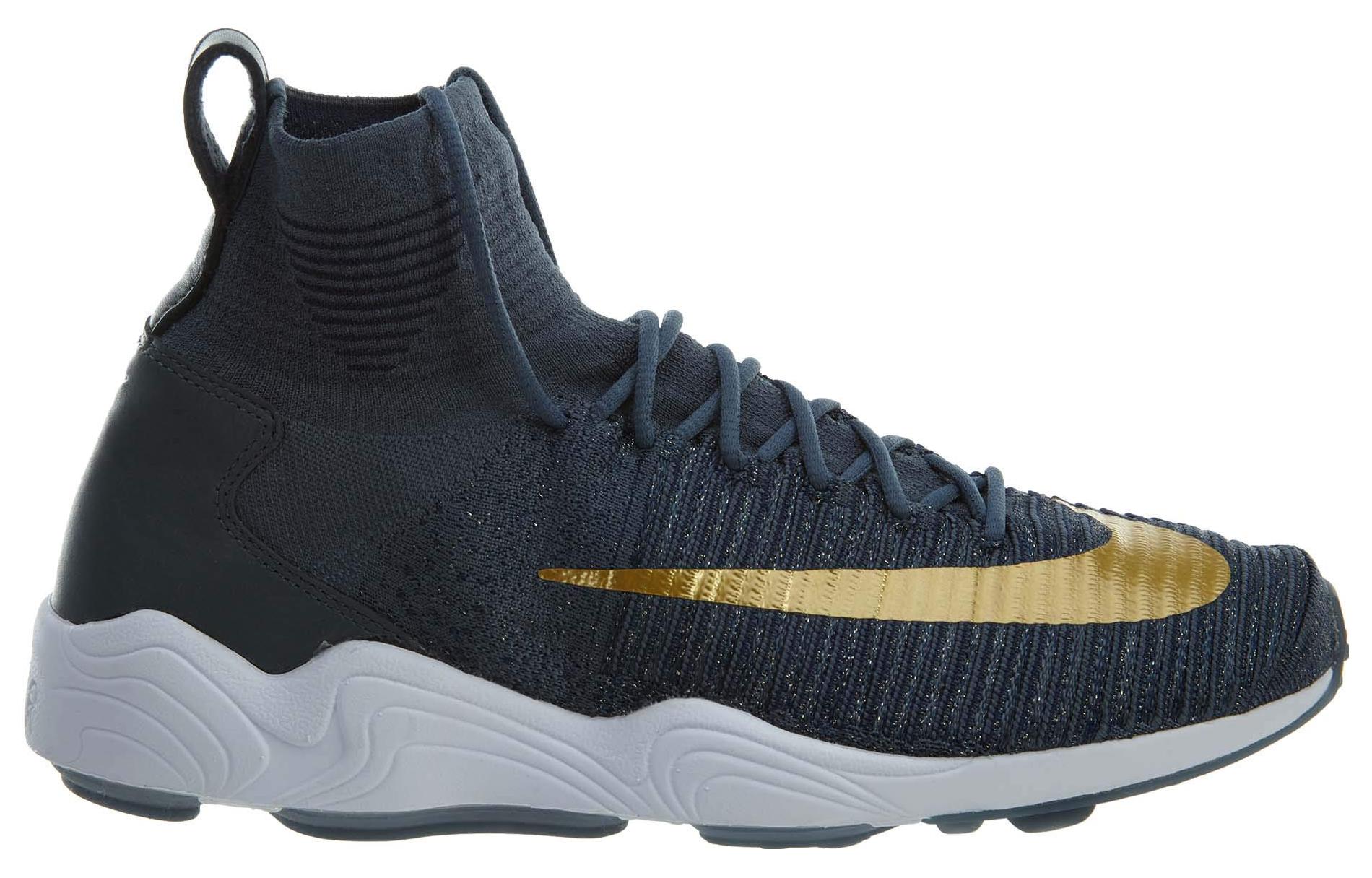 Nike Zoom Mercurial Xi Flyknit Fc Blue Fox/Metallic Gold Coin