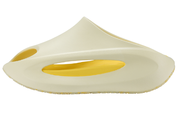 LiNing Yun You Slay Quiet Slide Slippers Men's Yellow Banana Ice Cream Set