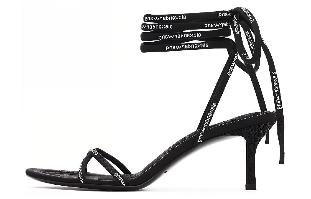 Alexander Wang Strap Sandals 5cm Women's Black