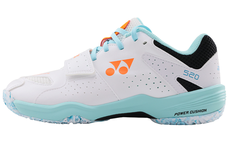 YONEX 520 Series Badminton Shoes Unisex Low top White Orange