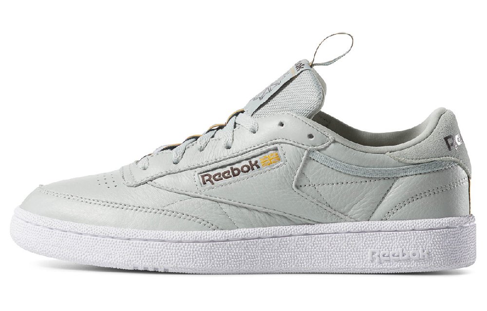Reebok Club C Series Skateboard Shoes Unisex Low-Top Gray