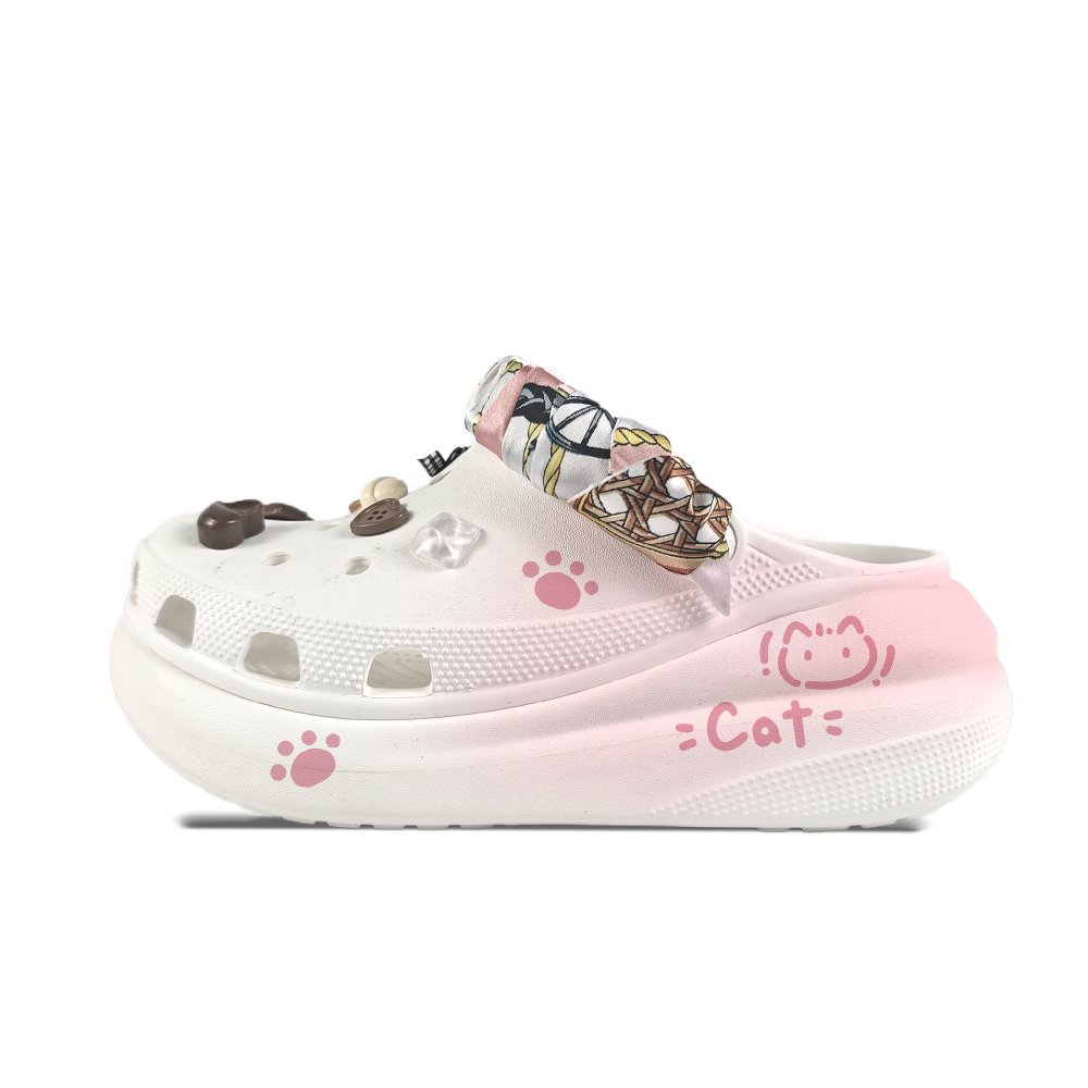 Crocs Crush Clog Clogs Unisex White