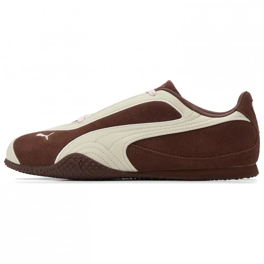 PUMA Bella V2 Abrasion Resistant Coverage Support Low top Casual Shoes Unisex Coffee