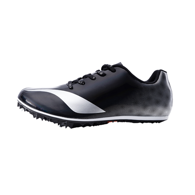 LiNing Slip-Resistant Lightweight Rebound Low-Top Running Shoes Unisex Black