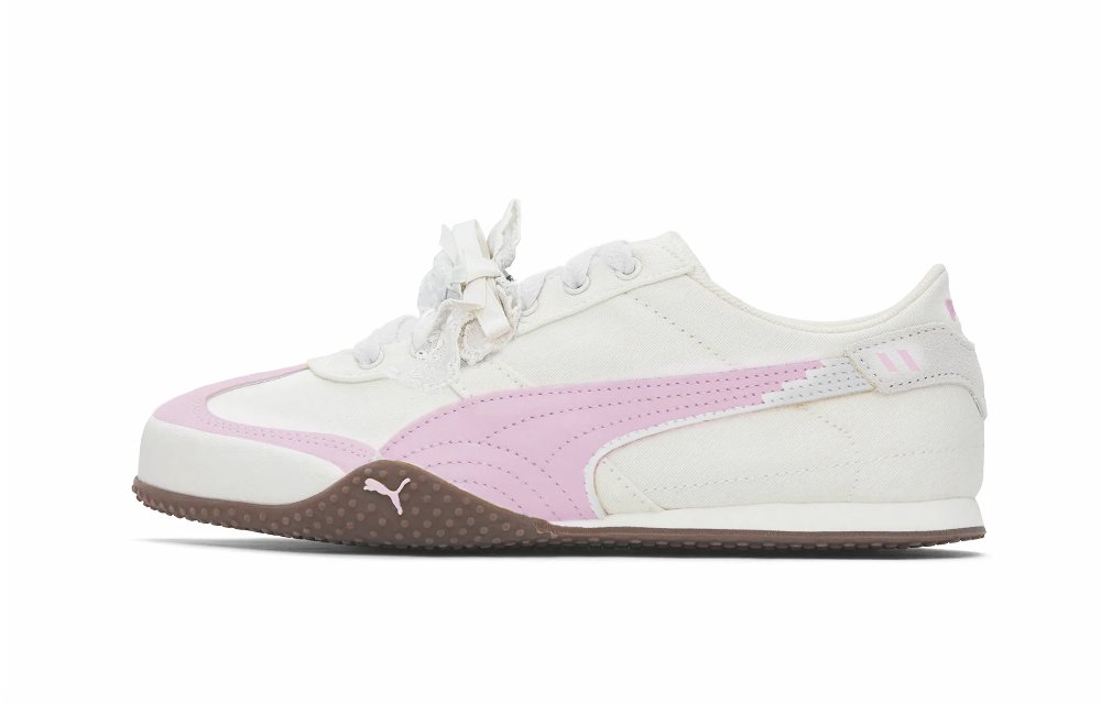PUMA Bella UT Consort Yu Abrasion Resistant, Breathable, Lightweight Low Top Casual Shoes Unisex Ivory