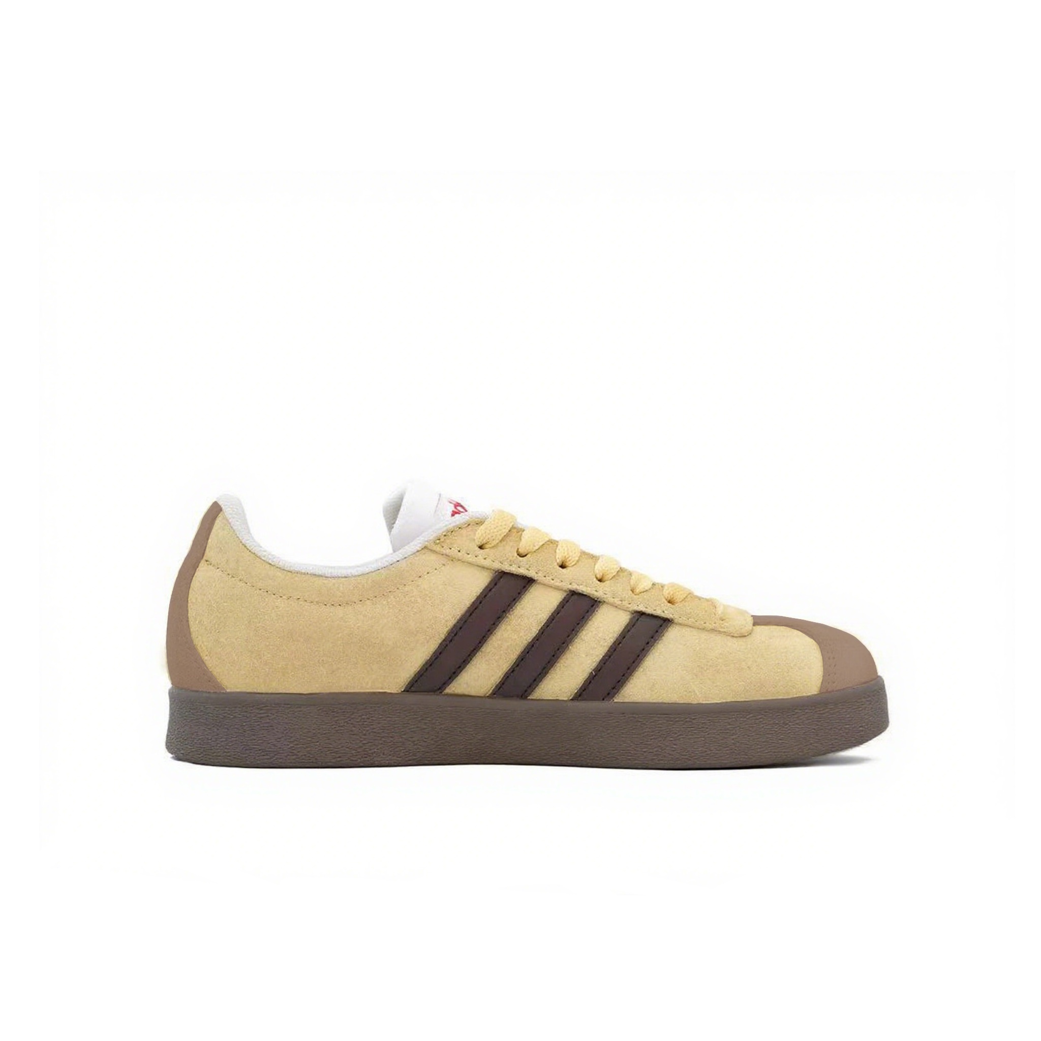 Adidas VL COURT 2.0 Cushioning, Wear Resistant Low top Skateboard Shoes Unisex Brown