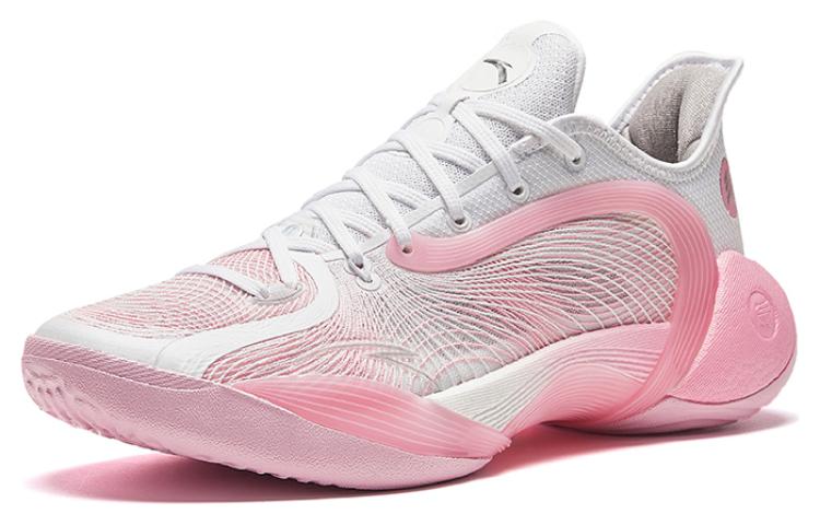 Anta Three Points Of Rain 2 Generations Shock Absorbers Slip Resistant Low top Basketball Shoes Men's Pink Lake купить в интернет-магазине Yoocart с быстрой доставкой по России.