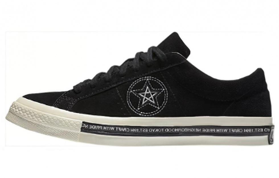 Converse One Star 74 Ox Neighborhood Black Women's