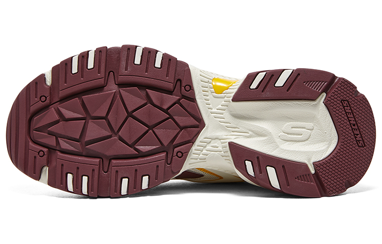 Skechers Stamina V2 'Beige Burgundy' Women's