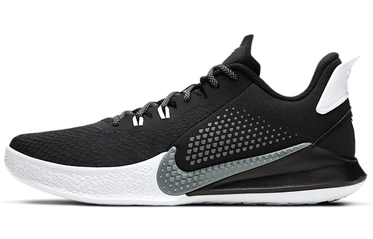 Nike Mamba Fury Black White Smoke Grey
