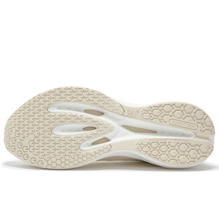 361° Cushioning Anti-Slip And Wear-Resistant Low-Top Running Shoes Women's Feather White