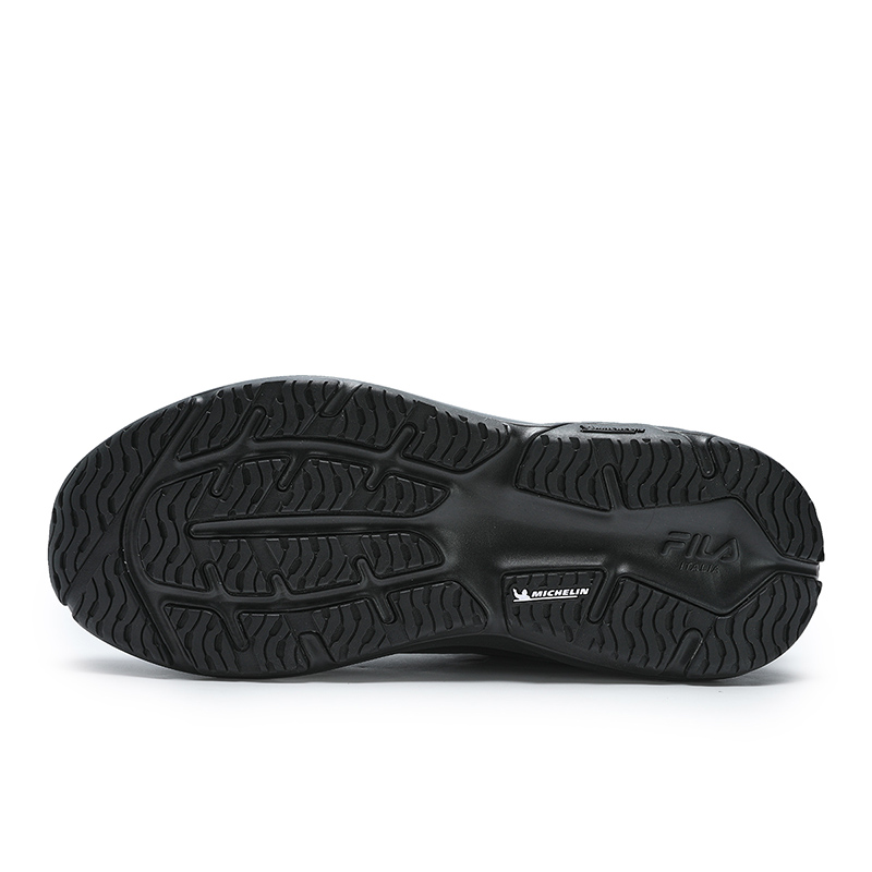 FILA BOA ENERGY 2 ELITE Slip-Resistant Coverage Water-Resistant Low-Top Running Shoes Men's Black