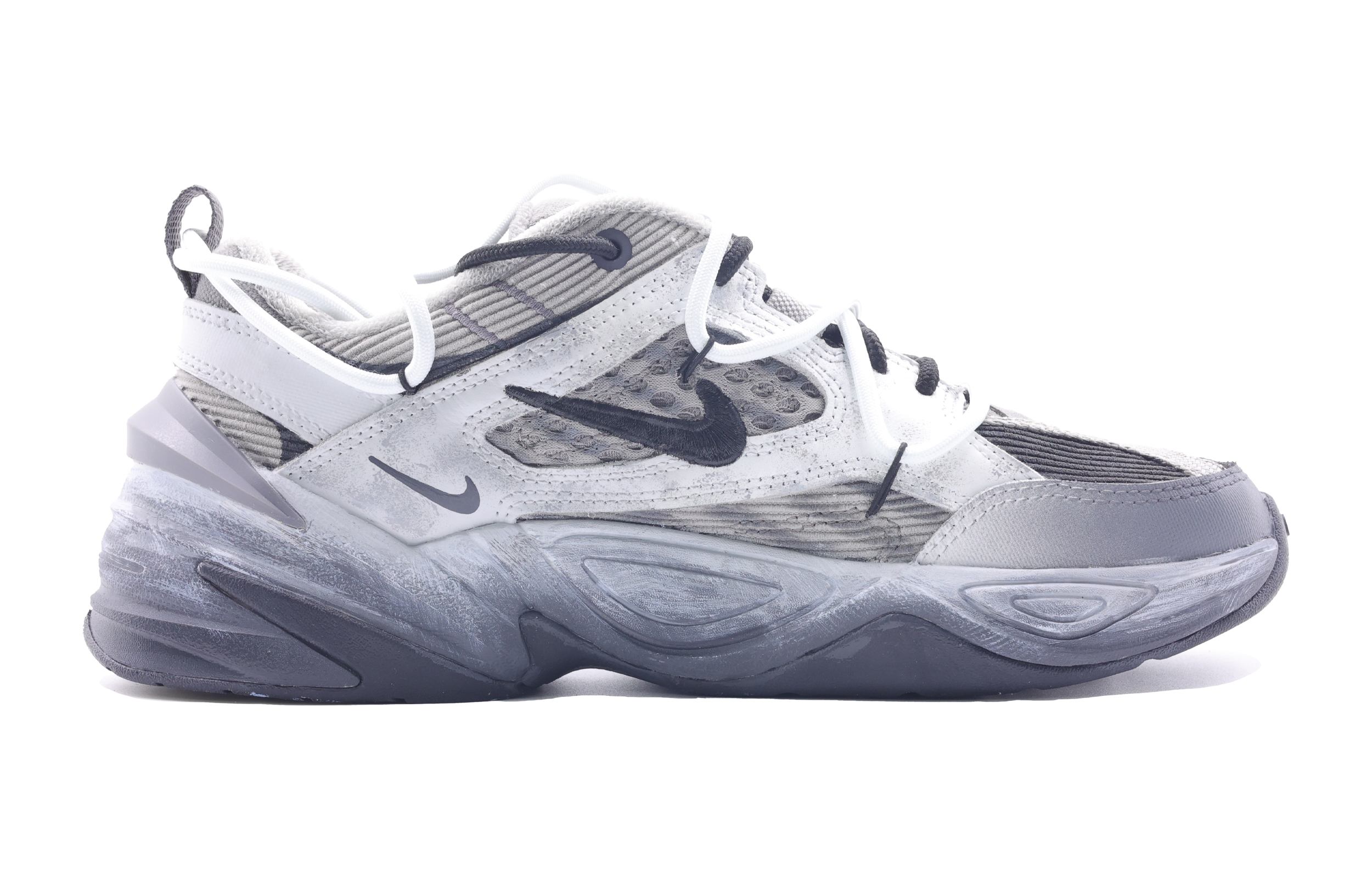 Nike M2K Tekno Huishuo District Cushioning Height Increase Low top Chunky Sneakers Unisex